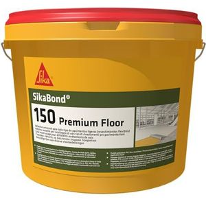 SIKA - Acryllijm - SikaBond 150 Premium Floor - Universele lijm voor alle flexibele coatings - Zeer eenvoudig in gebruik - Beige - 15kg