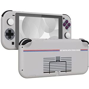 eXtremeRate Hoes Case Cover DIY Vervangende voor Nintendo Switch Lite, Case Shell voor Nintendo Switch Lite, NSL Handheld Controller Behuizing met Scherm Beschermer - Klassieke 1989 GB DMG-01-Stijl