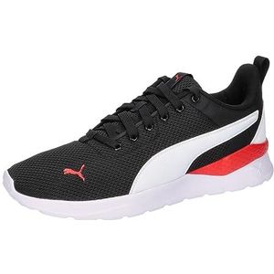 PUMA Anzarun Lite uniseks-volwassene Sneaker,Puma Black PUMA White for All Time Rood,37 EU