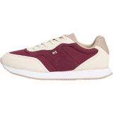 Tommy Hilfiger - Easy Runner - Sneakers - Bordeauxrood en Beige