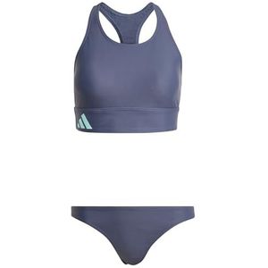 adidas Dames Nded Beach Bikini Set Schaduw Marine/Flash Aqua 152 30