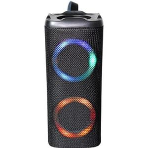 Draadloze Bluetooth-luidspreker met licht, 2 x 5 W