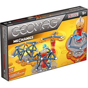 Geomag - Mechanics Magnetic Motion - leer- en creatief spel voor kinderen - magnetische bouwstenen - set van 146 delen