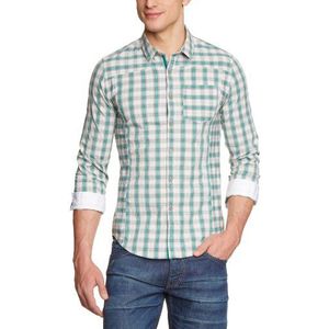 Calvin Klein Jeans - Vrijetijdshemd met lange mouwen voor heren, meerkleurig (Q89), FR : Small (Brand size : XX-Large)