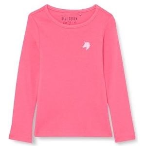 Blue Seven Meisjesshirt met, roze, 128 cm