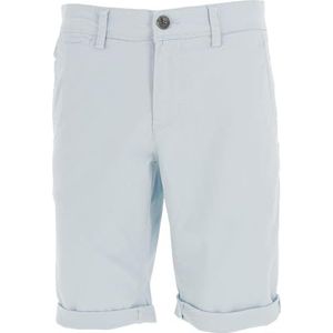Teddy Smith Chino shorts voor heren, Blue Worker, 33W