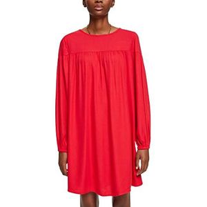 edc by ESPRIT Dames 102CC1E316 Jurk, 610/DARK RED, XS