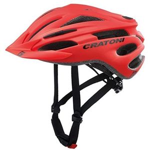 CRATONI Helm Pacer MTB rood mat maat L/XL 58-62 materiaal fiets unisex volwassenen Rojo