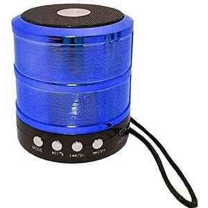 Draagbare draadloze bluetooth-luidspreker, mini bluetooth luidspreker voor buiten, bluetooth-luidspreker met TWS, Rich Bass HD stereogeluid voor thuis en outdoor - blauw