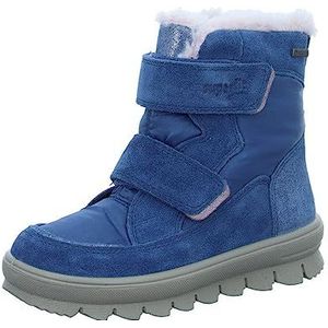 Superfit Flavia warm gevoerde Gore-tex sneeuwlaarzen voor meisjes, Blauw Roze 7010, 28 EU Smal