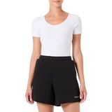Tommy Jeans - TJW LINEAR SWEAT SHORT - Sweatshort - Zwart