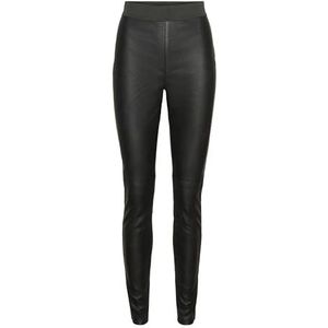 VERO MODA CURVE VMSTORM HR PL Cut Legging Curve Broek, Zwart, 52/32, zwart, 52W x 32L