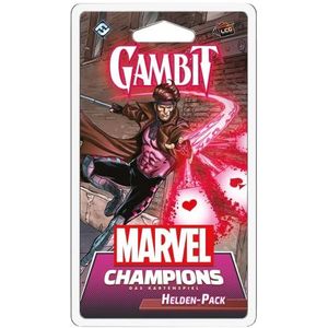 Fantasy Flight Games | Marvel Champions: LCG – Gambit | Helden-uitbreiding | Expertspel | Kaartspel | 1-4 spelers | Vanaf 12+ jaar | 45-90 minuten | Duits