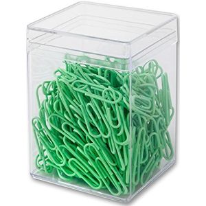 Victory Office Products 60286H300-151 paperclips 28 mm 300 stuks seladon met kunststof bekleed