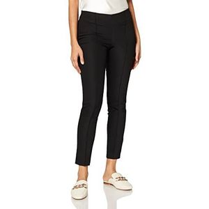 IPEKYOL Dames Enkellengte Skinny Fit Broek, Zwart, 40