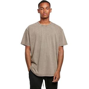 Build Your Brand T-shirt voor heren, Darkkhaki, S