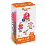 Marioinex 902813 Mini Waffle, Set of 70 Pieces Constructor Girl, Multi-Colour