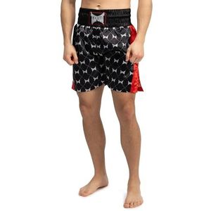 Tapout - Brawley - Boxhose - Zwart/Rood/Grijs