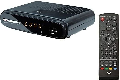 Majestic - DEC 675 HD USB - TV-ontvanger - Zwart - DVB-T en DVB-T2