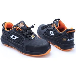 Omp Meccanica - Sneakers - Donkergrijs - Microvezel - Ademend