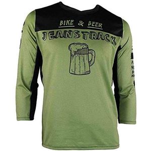 Jeanstrack Bike & Beer mountainbike functioneel shirt voor volwassenen