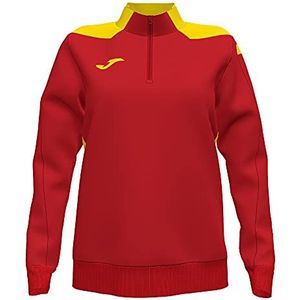 Joma Dames 901268.609.2XL sweatshirt, rood-geel, Estándar, rood/geel, XXL
