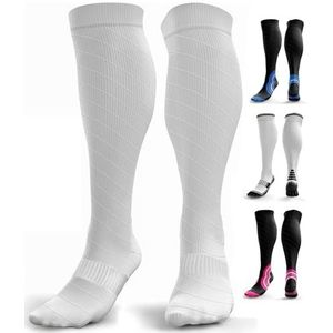 Compressiekousen - Zwart - 65% Nylon - Vermindert Vermoeidheid