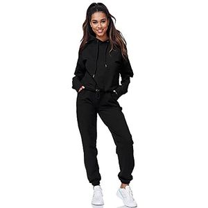 Tazzio - F200 - Damesjoggingpak - Zwart - Hoodie en Joggingbroek