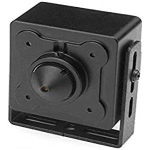 LUPUSCAM LE 105HD HDTV mini-camera, 3x3cm, onopvallende kubus-camera met 720p resolutie (1280x720 pixels), HDCVI, BNC-aansluiting, incl. 12V voeding