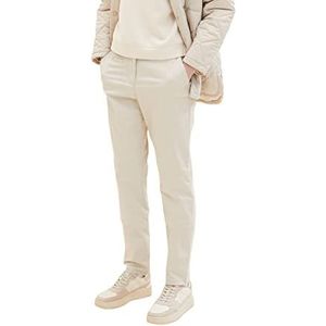 TOM TAILOR Dames chino broek 1035793, 12365 - Dusty Beige, 32W / 32L