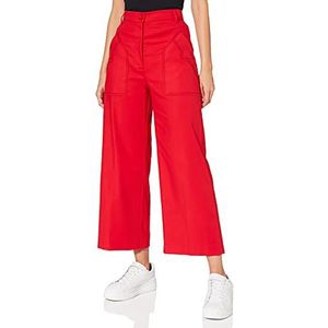 Love Moschino Womens Casual Pants, RED, 40