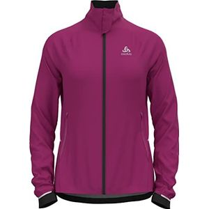 Odlo ZEROWEIGHT PRO WARM hardloopjas voor dames, festival fuchsia