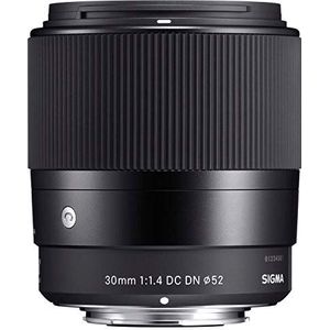 Sigma 30 mm F1,4 DC DN Contemporary lens, 52 mm filterschroefdraad voor Micro Four Thirds objectiefbajonet