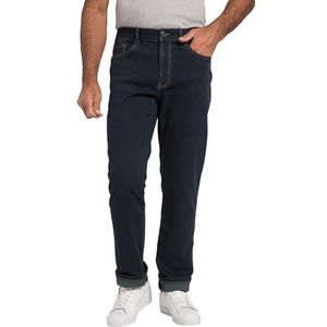 JP 1880, Heren, grote maten, traveller-jeans, regular fit, elastische tailleband aan de zijkant, tot maat 36/72, Denim Blauw, 56