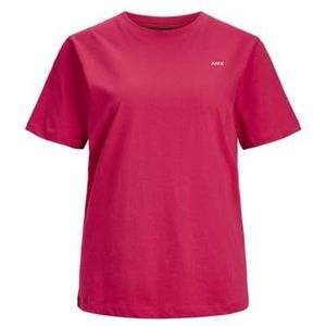 JACK & JONES Dames Jxanna Reg Ss Every Logo Tee JRS Noos T-shirt
