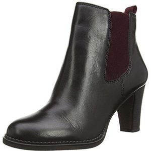 s.Oliver 25340 Chelsea boots voor dames, zwart 001, 38 EU