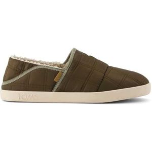 TOMS Heren Camden Slipper, Kantine Gewatteerde Woven, 9.5 UK, Kantine gewatteerde geweven, 43.5 EU