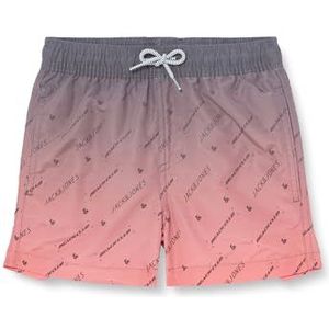 JACK & JONES JPSTFIJI JJSWIM Gradient LY MNI, hot coral, 116 cm