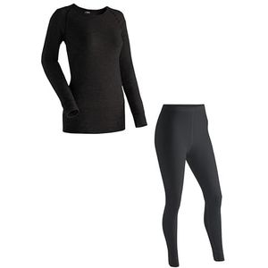Maier Sports Uniseks ondergoed-998280 ondergoed, zwart, XS, zwart, XS