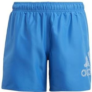 adidas Jongens Logo CLX Swim Shorts, Bright Royal/Wonder Blue, 7-8 Years