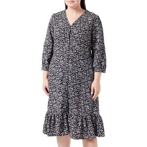 usha Midi-jurk voor dames met bloemenprint, Midi-jurk met bloemenprint, XXL