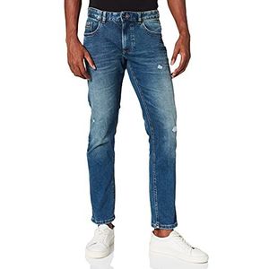 camel active Heren 488856d08 Broek, blauw, 33W / 32L