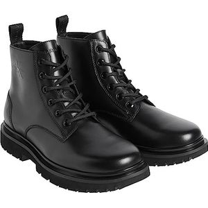 Calvin Klein Vrouwen Eva Mid Veterschoen LTH Wl Wn, Zwart, 37 EU