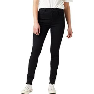 Wrangler dames Jeans High Rise Skinny, Future black, 30W / 32L