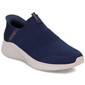 Skechers Ultra Flex 3.0 Smooth Step Slip-ins Instappers voor heren, handsfree, Donkerblauw, 44.5 Eu breed