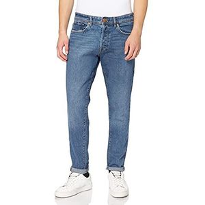 SELECTED HOMME BLUE heren jeans, blauw (medium blue denim), 38W / 34L