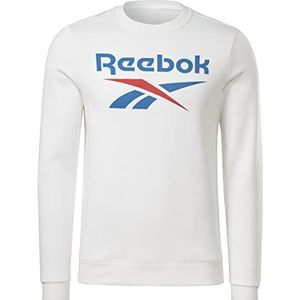 Reebok Heren Big Stacked Logo Crew Sweatshirt