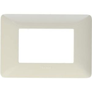 Bticino AM4803BCD plaat 3 modules, beige