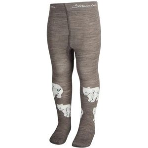 Sterntaler panty wol, bruin gemêleerd, 116