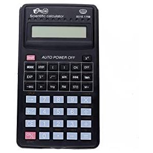 Rekenmachine: een wetenschappelijke rekenmachine, goed zichtbare cijfers, geschikt voor kantoren, huishoudens, winkels, scholen en bedrijven